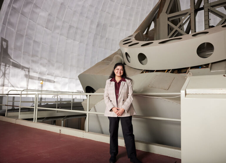 mansi kasliwal at the palomar observatory